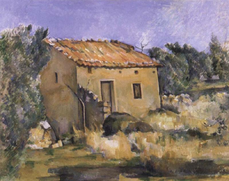 Abandoned House near Aix-en-Provence, Paul Cezanne